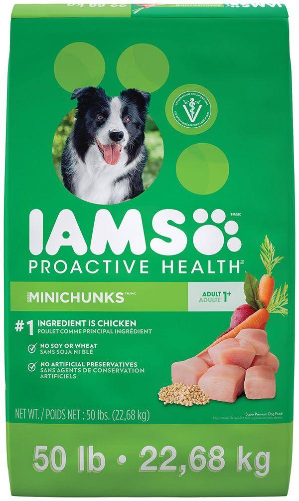 IAMS Minichunks Adult Dry Dog Food 50 lbs.
