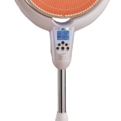 Optimus 14×22 Oscillating Pedestal Digital Dish Heater with Remote