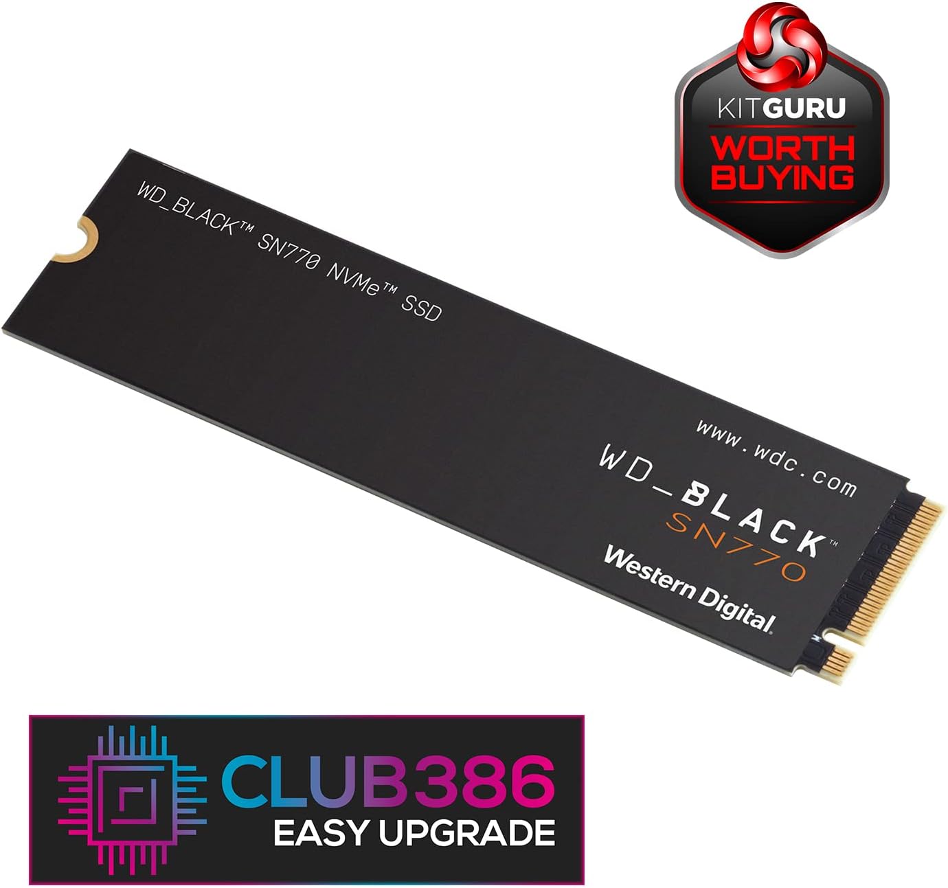WD_BLACK 2TB SN770 NVMe Internal Gaming SSD Solid State Drive – Gen4 PCIe, M.2 2280, Up to 5,150 MB/s – WDS200T3X0E - Image 8