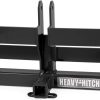 Category 1, 3 Point Hitch Receiver Drawbar with Dual Weight Bracket – Green